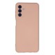 Newface Samsung Galaxy A04S Kılıf Nano içi Kadife Silikon - Pudra Newface Samsung Galaxy A04S Kılıf Nano içi Kadife Silikon - Pudra