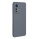Newface Xiaomi Mi 12 Lite Kılıf Nano içi Kadife Silikon - Gri Newface Xiaomi Mi 12 Lite Kılıf Nano içi Kadife Silikon - Gri