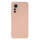 Newface Xiaomi Mi 12 Lite Kılıf Nano içi Kadife Silikon - Pudra Newface Xiaomi Mi 12 Lite Kılıf Nano içi Kadife Silikon - Pudra