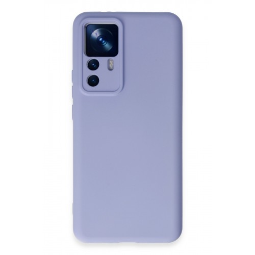Newface Xiaomi Mi 12T Kılıf Nano içi Kadife Silikon - Lila Newface Xiaomi Mi 12T Kılıf Nano içi Kadife Silikon - Lila