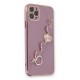 Newface iPhone 11 Pro Kılıf Esila Silikon - Mor Newface iPhone 11 Pro Kılıf Esila Silikon - Mor