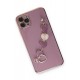 Newface iPhone 11 Pro Kılıf Esila Silikon - Mor Newface iPhone 11 Pro Kılıf Esila Silikon - Mor