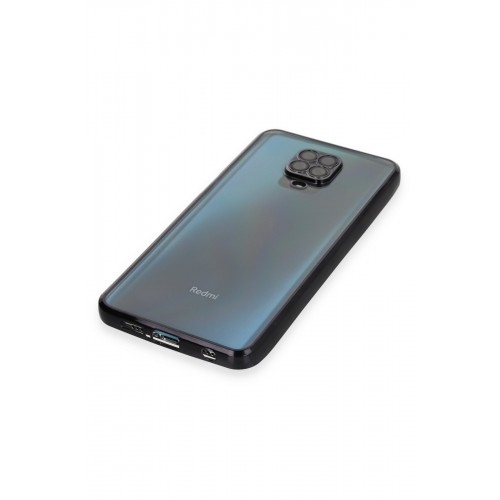 Newface Xiaomi Redmi Note 9S Kılıf Razer Lensli Silikon - Siyah Newface Xiaomi Redmi Note 9S Kılıf Razer Lensli Silikon - Siyah