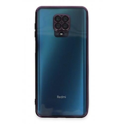 Newface Xiaomi Redmi Note 9S Kılıf Razer Lensli Silikon - Mor Newface Xiaomi Redmi Note 9S Kılıf Razer Lensli Silikon - Mor
