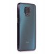 Newface Xiaomi Redmi Note 9 Pro Kılıf Razer Lensli Silikon - Mor Newface Xiaomi Redmi Note 9 Pro Kılıf Razer Lensli Silikon - Mor