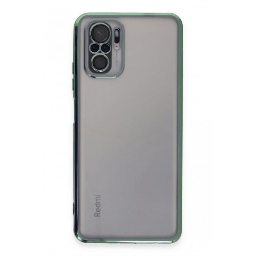 Newface Xiaomi Redmi Note 10 Kılıf Razer Lensli Silikon - Yeşil Newface Xiaomi Redmi Note 10 Kılıf Razer Lensli Silikon - Yeşil