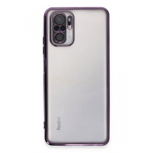 Newface Xiaomi Redmi Note 10S Kılıf Razer Lensli Silikon - Mor Newface Xiaomi Redmi Note 10S Kılıf Razer Lensli Silikon - Mor