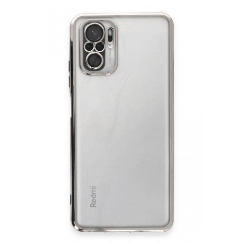 Newface Xiaomi Redmi Note 10S Kılıf Razer Lensli Silikon - Gümüş Newface Xiaomi Redmi Note 10S Kılıf Razer Lensli Silikon - Gümüş