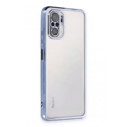 Newface Xiaomi Redmi Note 10S Kılıf Razer Lensli Silikon - Açık Mavi Newface Xiaomi Redmi Note 10S Kılıf Razer Lensli Silikon - Açık Mavi
