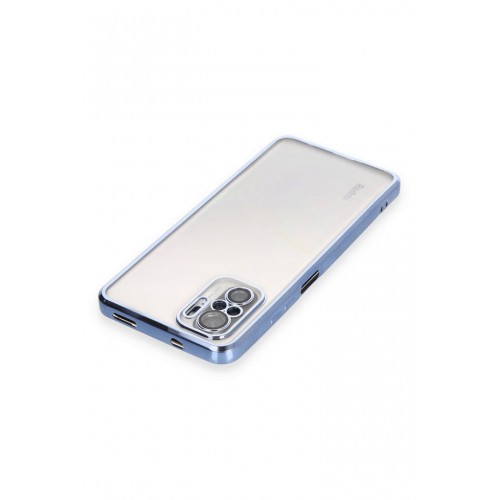 Newface Xiaomi Redmi Note 10S Kılıf Razer Lensli Silikon - Açık Mavi Newface Xiaomi Redmi Note 10S Kılıf Razer Lensli Silikon - Açık Mavi