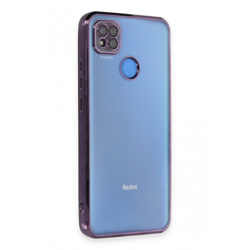 Newface Xiaomi Redmi 9C Kılıf Razer Lensli Silikon - Mor Newface Xiaomi Redmi 9C Kılıf Razer Lensli Silikon - Mor