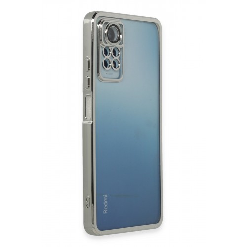 Newface Xiaomi Redmi Note 11 Pro Kılıf Razer Lensli Silikon - Gümüş Newface Xiaomi Redmi Note 11 Pro Kılıf Razer Lensli Silikon - Gümüş