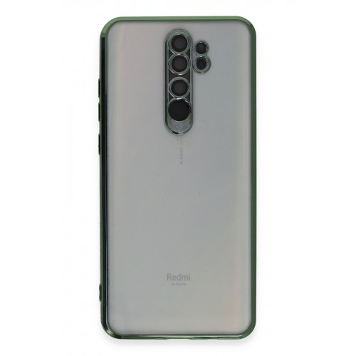 Newface Xiaomi Redmi Note 8 Pro Kılıf Razer Lensli Silikon - Yeşil Newface Xiaomi Redmi Note 8 Pro Kılıf Razer Lensli Silikon - Yeşil