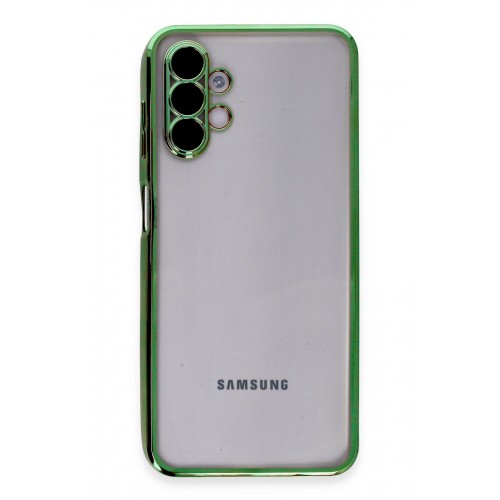 Newface Samsung Galaxy A04S Kılıf Razer Lensli Silikon - Yeşil Newface Samsung Galaxy A04S Kılıf Razer Lensli Silikon - Yeşil
