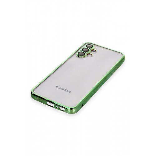 Newface Samsung Galaxy A04S Kılıf Razer Lensli Silikon - Yeşil Newface Samsung Galaxy A04S Kılıf Razer Lensli Silikon - Yeşil
