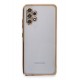 Newface Samsung Galaxy A32 Kılıf Razer Lensli Silikon - Gold Newface Samsung Galaxy A32 Kılıf Razer Lensli Silikon - Gold