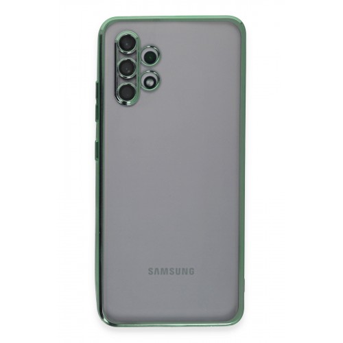Newface Samsung Galaxy A32 Kılıf Razer Lensli Silikon - Yeşil Newface Samsung Galaxy A32 Kılıf Razer Lensli Silikon - Yeşil