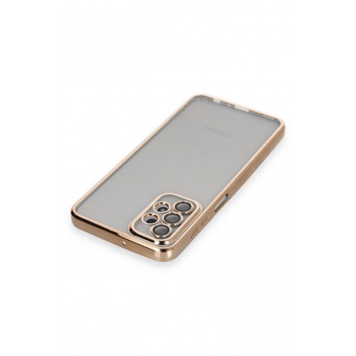 Newface Samsung Galaxy A23 4G Kılıf Razer Lensli Silikon - Gold Newface Samsung Galaxy A23 4G Kılıf Razer Lensli Silikon - Gold