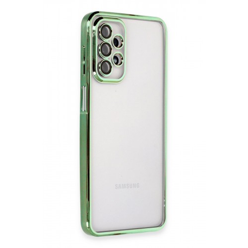 Newface Samsung Galaxy A23 4G Kılıf Razer Lensli Silikon - Yeşil Newface Samsung Galaxy A23 4G Kılıf Razer Lensli Silikon - Yeşil