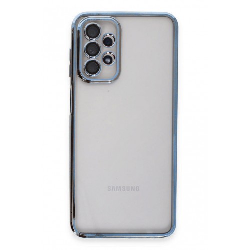Newface Samsung Galaxy A23 4G Kılıf Razer Lensli Silikon - Açık Mavi Newface Samsung Galaxy A23 4G Kılıf Razer Lensli Silikon - Açık Mavi
