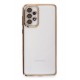 Newface Samsung Galaxy A33 5G Kılıf Razer Lensli Silikon - Gold Newface Samsung Galaxy A33 5G Kılıf Razer Lensli Silikon - Gold