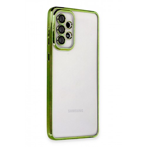 Newface Samsung Galaxy A33 5G Kılıf Razer Lensli Silikon - Yeşil Newface Samsung Galaxy A33 5G Kılıf Razer Lensli Silikon - Yeşil