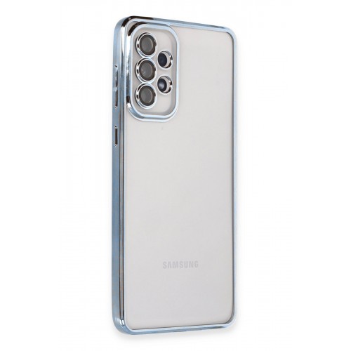 Newface Samsung Galaxy A33 5G Kılıf Razer Lensli Silikon - Açık Mavi Newface Samsung Galaxy A33 5G Kılıf Razer Lensli Silikon - Açık Mavi
