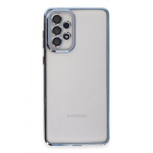Newface Samsung Galaxy A33 5G Kılıf Razer Lensli Silikon - Açık Mavi Newface Samsung Galaxy A33 5G Kılıf Razer Lensli Silikon - Açık Mavi