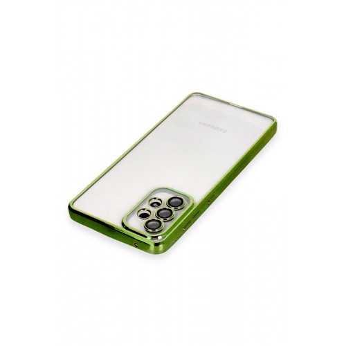 Newface Samsung Galaxy A53 5G Kılıf Razer Lensli Silikon - Yeşil Newface Samsung Galaxy A53 5G Kılıf Razer Lensli Silikon - Yeşil