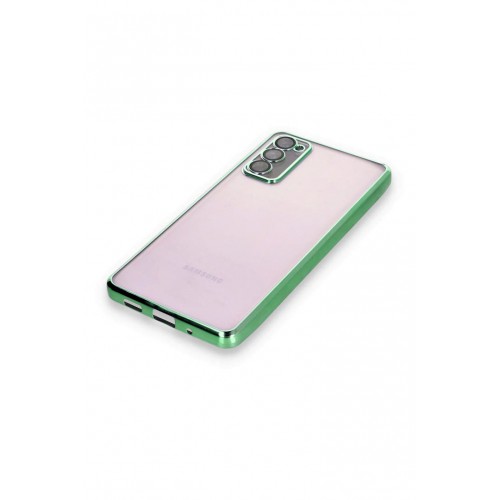 Newface Samsung Galaxy S20 FE Kılıf Razer Lensli Silikon - Yeşil Newface Samsung Galaxy S20 FE Kılıf Razer Lensli Silikon - Yeşil