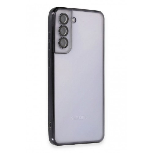 Newface Samsung Galaxy S21 FE Kılıf Razer Lensli Silikon - Siyah Newface Samsung Galaxy S21 FE Kılıf Razer Lensli Silikon - Siyah
