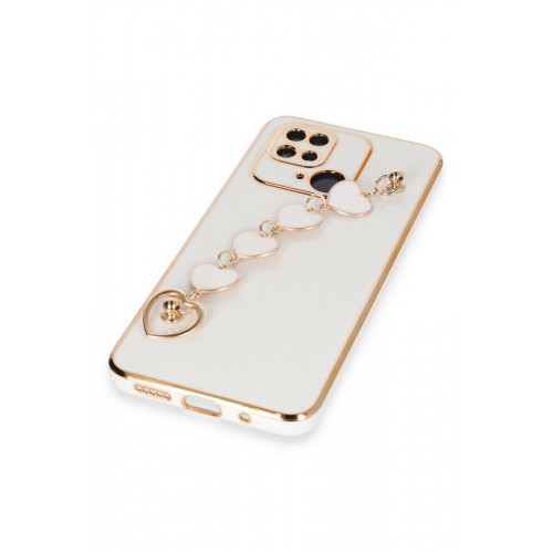Newface Xiaomi Redmi 10C Kılıf Esila Silikon - Beyaz Newface Xiaomi Redmi 10C Kılıf Esila Silikon - Beyaz