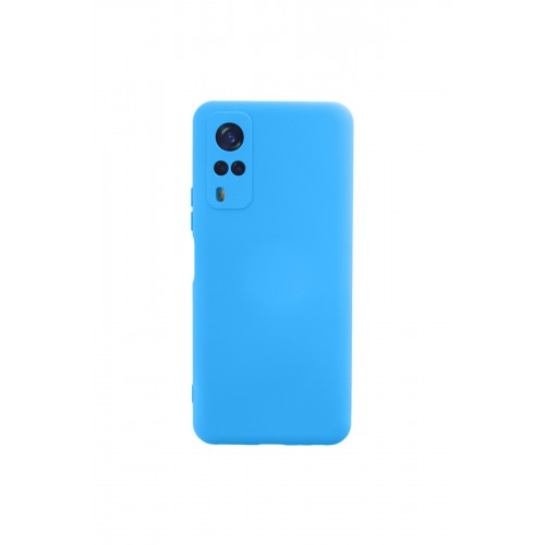 Newface Vivo Y51A Kılıf Nano içi Kadife Silikon - Mavi Newface Vivo Y51A Kılıf Nano içi Kadife Silikon - Mavi