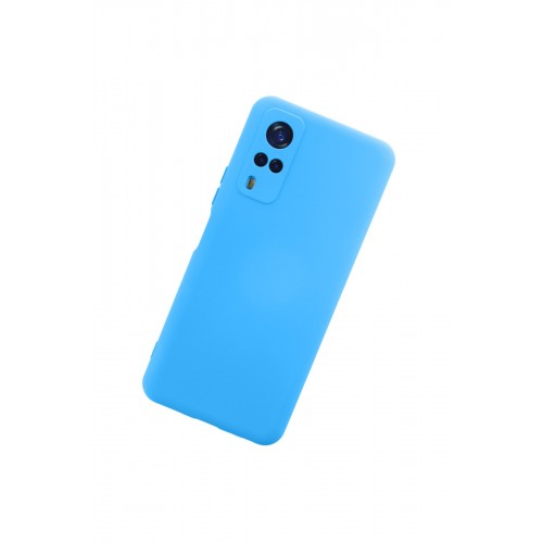 Newface Vivo Y51A Kılıf Nano içi Kadife Silikon - Mavi Newface Vivo Y51A Kılıf Nano içi Kadife Silikon - Mavi