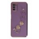 Newface Samsung Galaxy A03S Kılıf Esila Silikon - Mor Newface Samsung Galaxy A03S Kılıf Esila Silikon - Mor