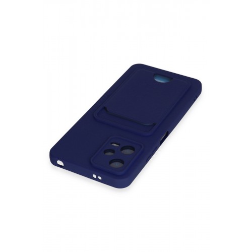 Newface Xiaomi Redmi Note 12 4G Kılıf Kelvin Kartvizitli Silikon - Lacivert Newface Xiaomi Redmi Note 12 4G Kılıf Kelvin Kartvizitli Silikon - Lacivert