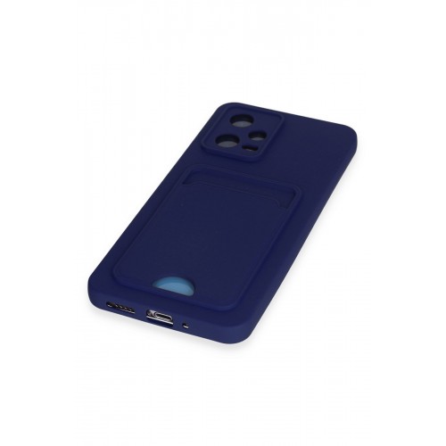 Newface Xiaomi Redmi Note 12 4G Kılıf Kelvin Kartvizitli Silikon - Lacivert Newface Xiaomi Redmi Note 12 4G Kılıf Kelvin Kartvizitli Silikon - Lacivert
