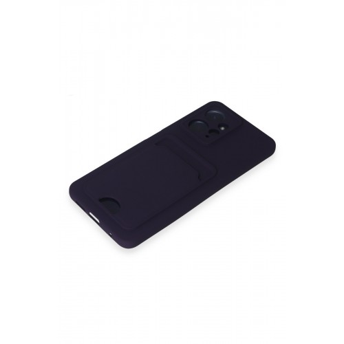 Newface Xiaomi Redmi Note 12 4G Kılıf Kelvin Kartvizitli Silikon - Derin Mor Newface Xiaomi Redmi Note 12 4G Kılıf Kelvin Kartvizitli Silikon - Derin Mor