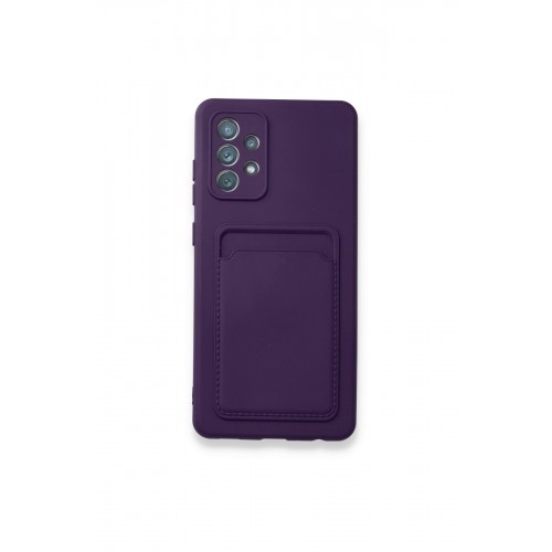 Newface Samsung Galaxy A23 4G Kılıf Kelvin Kartvizitli Silikon - Derin Mor Newface Samsung Galaxy A23 4G Kılıf Kelvin Kartvizitli Silikon - Derin Mor