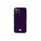 Newface iPhone 12 Pro Max Kılıf Kelvin Kartvizitli Silikon - Derin Mor Newface iPhone 12 Pro Max Kılıf Kelvin Kartvizitli Silikon - Derin Mor