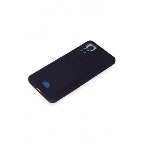 Newface Xiaomi Redmi Note 11 Pro Kılıf Kelvin Kartvizitli Silikon - Derin Mor Newface Xiaomi Redmi Note 11 Pro Kılıf Kelvin Kartvizitli Silikon - Derin Mor