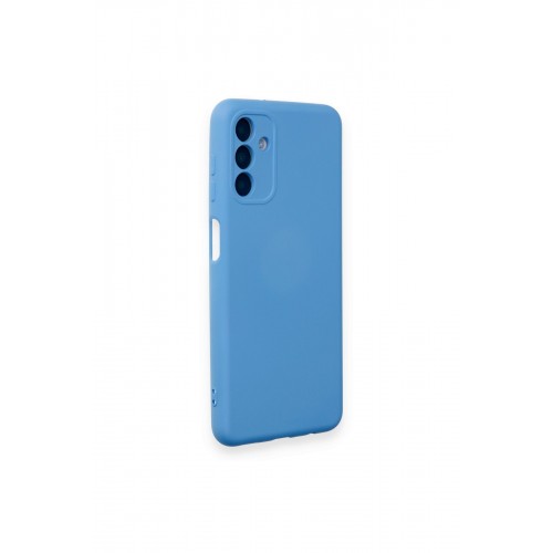 Newface Samsung Galaxy A14 4G Kılıf Nano içi Kadife Silikon - Mavi Newface Samsung Galaxy A14 4G Kılıf Nano içi Kadife Silikon - Mavi