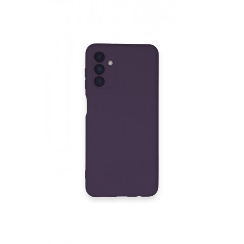 Newface Samsung Galaxy A14 4G Kılıf Nano içi Kadife Silikon - Mor Newface Samsung Galaxy A14 4G Kılıf Nano içi Kadife Silikon - Mor