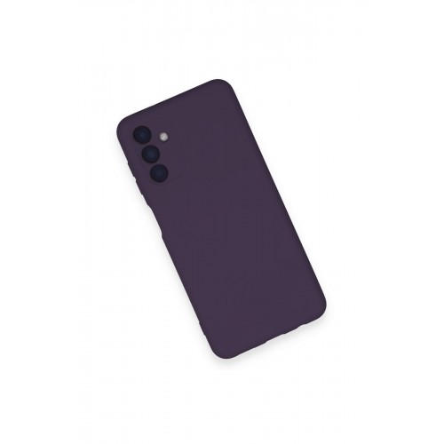 Newface Samsung Galaxy A14 4G Kılıf Nano içi Kadife Silikon - Mor Newface Samsung Galaxy A14 4G Kılıf Nano içi Kadife Silikon - Mor
