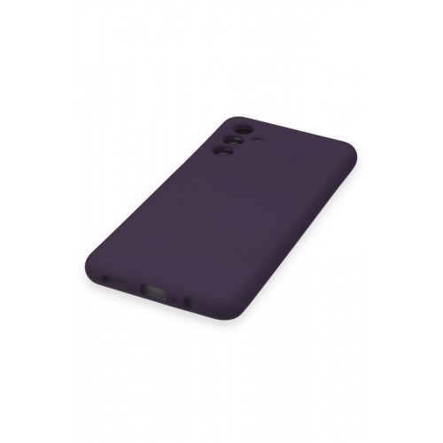 Newface Samsung Galaxy A14 4G Kılıf Nano içi Kadife Silikon - Mor Newface Samsung Galaxy A14 4G Kılıf Nano içi Kadife Silikon - Mor