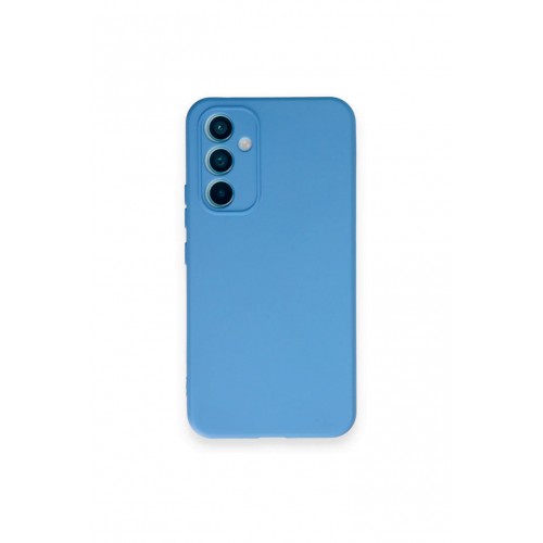 Newface Samsung Galaxy A34 5G Kılıf Nano içi Kadife Silikon - Mavi Newface Samsung Galaxy A34 5G Kılıf Nano içi Kadife Silikon - Mavi