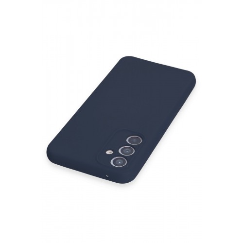 Newface Samsung Galaxy A34 5G Kılıf Nano içi Kadife Silikon - Lacivert Newface Samsung Galaxy A34 5G Kılıf Nano içi Kadife Silikon - Lacivert