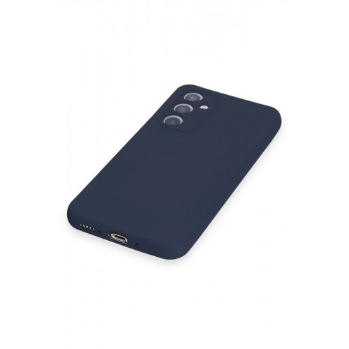 Newface Samsung Galaxy A34 5G Kılıf Nano içi Kadife Silikon - Lacivert Newface Samsung Galaxy A34 5G Kılıf Nano içi Kadife Silikon - Lacivert