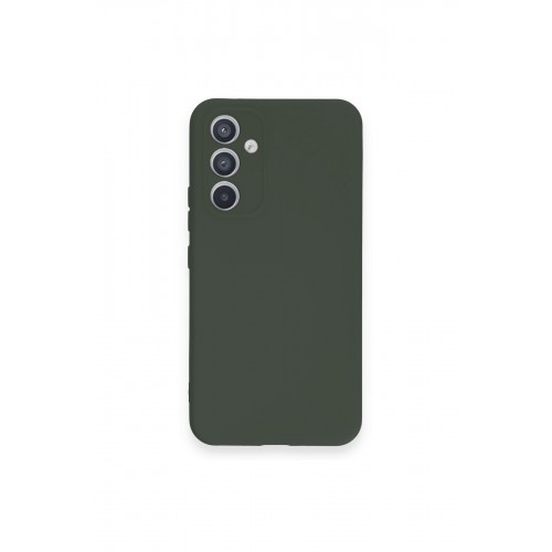 Newface Samsung Galaxy A34 5G Kılıf Nano içi Kadife Silikon - Koyu Yeşil Newface Samsung Galaxy A34 5G Kılıf Nano içi Kadife Silikon - Koyu Yeşil