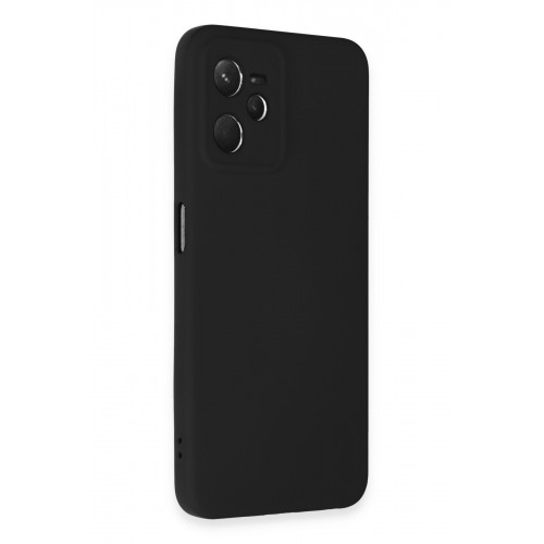 Newface Realme C35 Kılıf Nano içi Kadife Silikon - Siyah Newface Realme C35 Kılıf Nano içi Kadife Silikon - Siyah